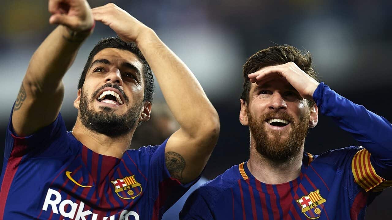 Suarez, Messi