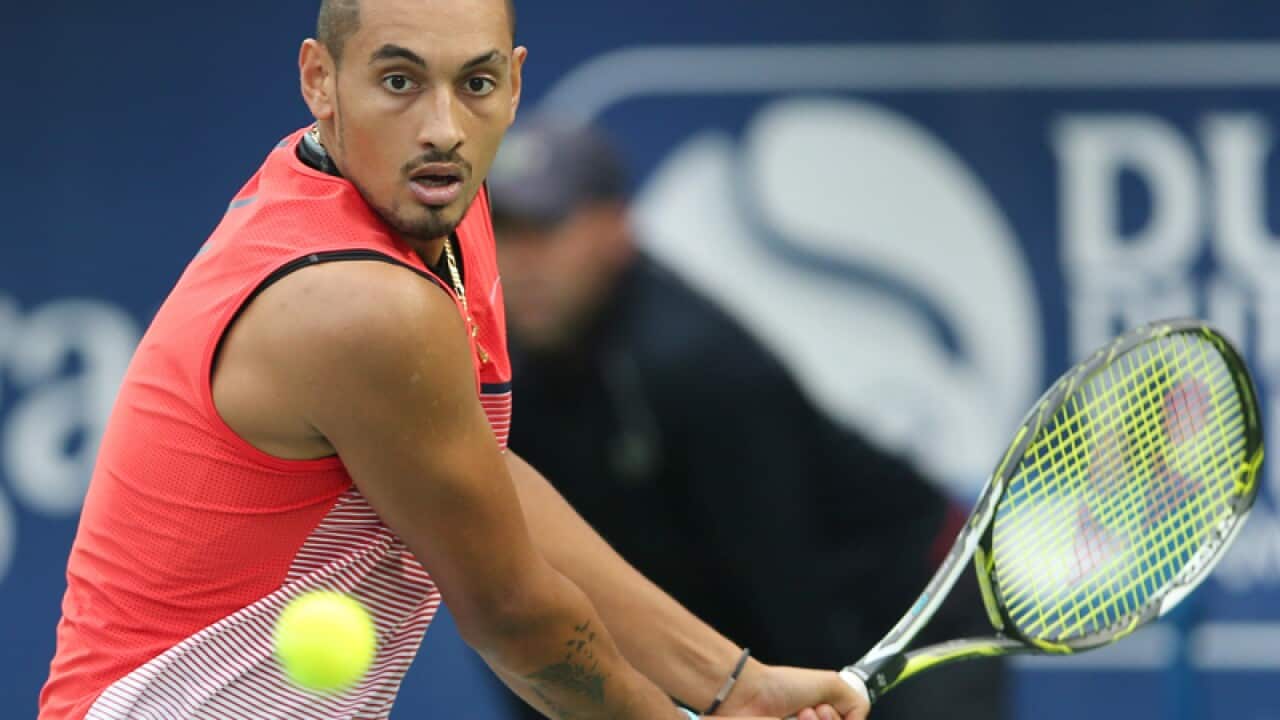 Nick Kyrgios from Australia.