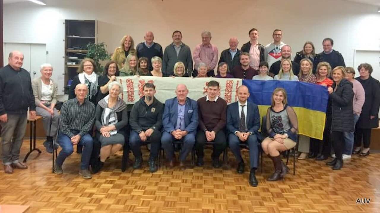 Meeting with Ukrainians in Melbourne