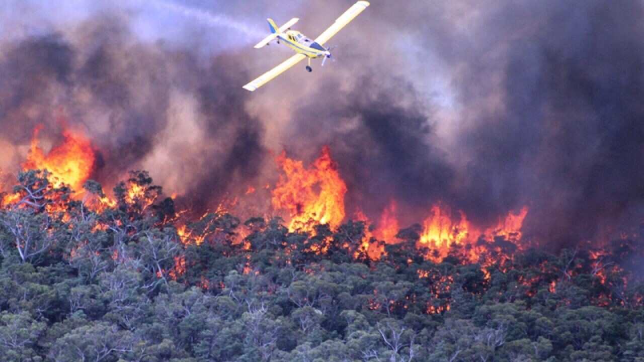 Fires burning throughout Victoria's Grampians region