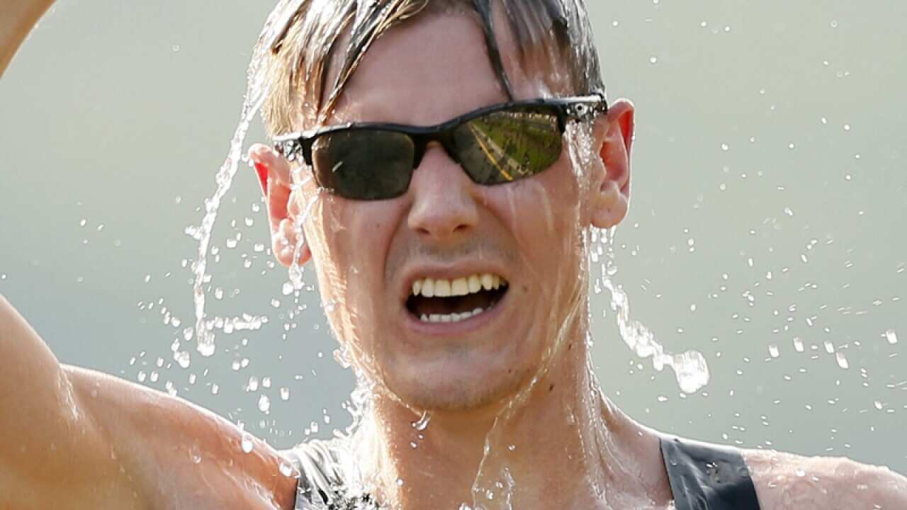 Dane Bird-Smith of Australia in action