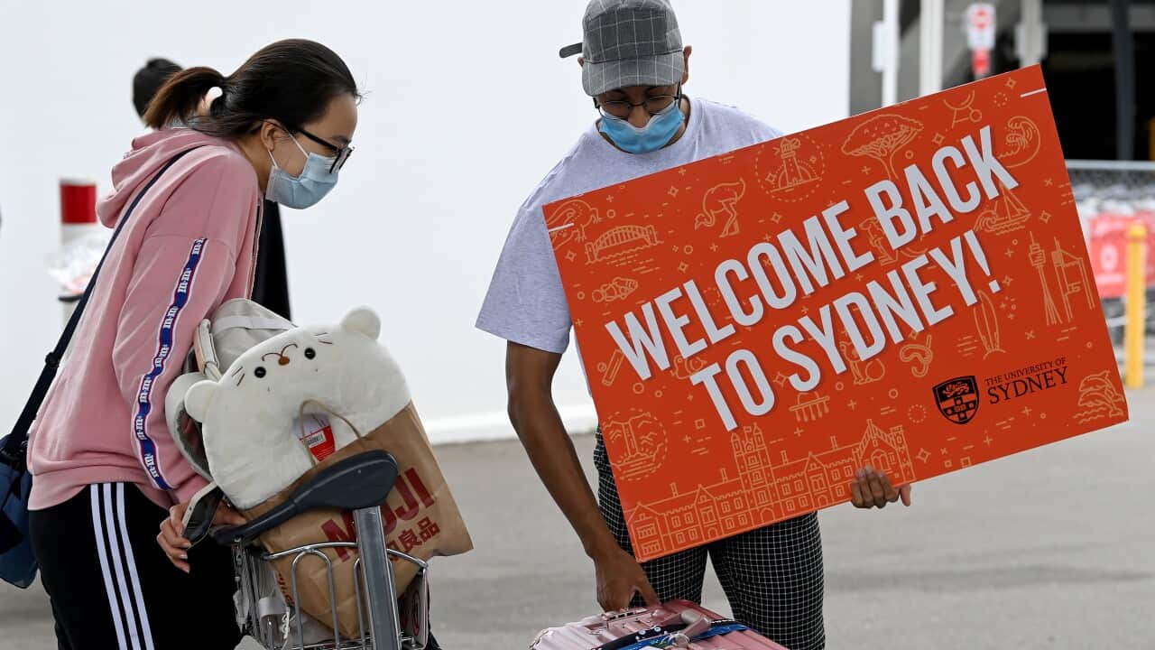 A pilot program to return international students to the state starts on Monday, with up to 250 students expected to arrive on a charter flight before isolating at a student accommodation facility for three days.