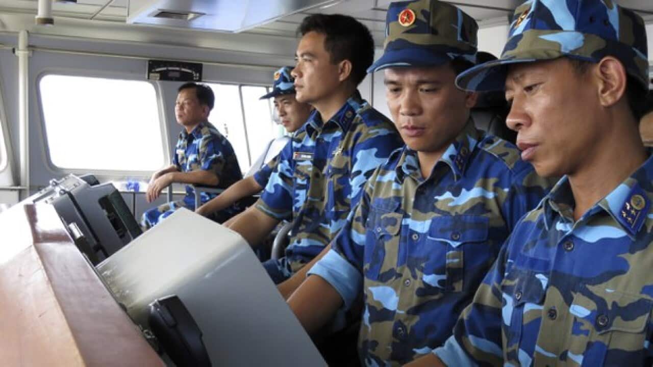 Cảnh sát biển Việt Nam đang tuần tra