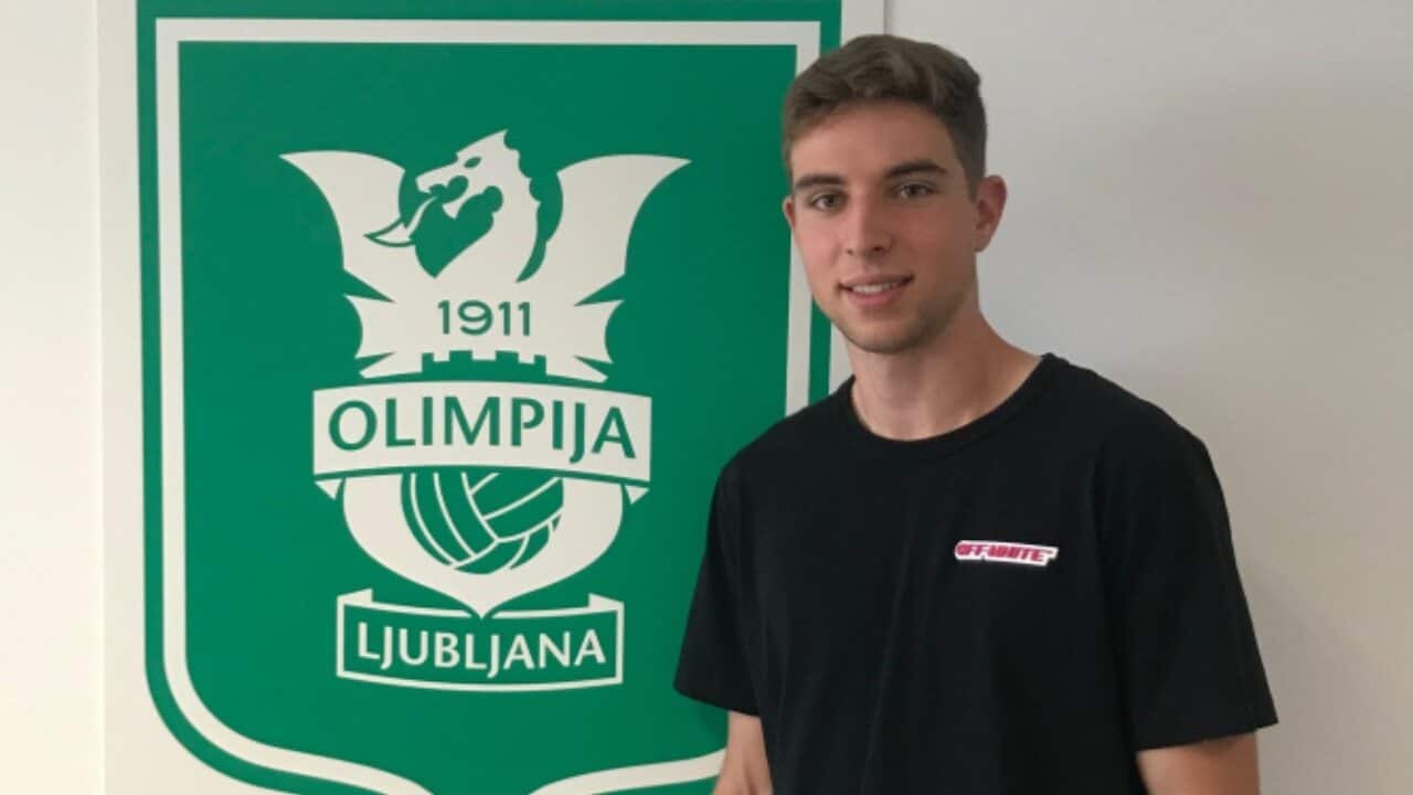 Luka Prso of NK Olimpija Ljubljana