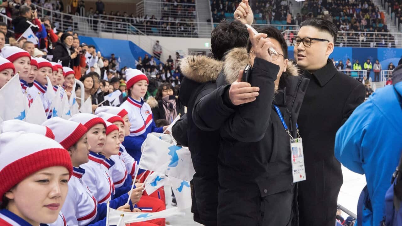Kim Jon-un impersonator