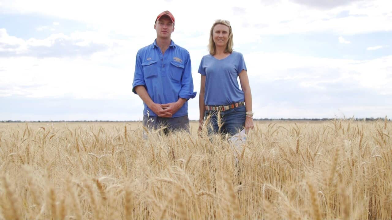 Jodi and her son Billy Browning own Narramine Station in rural NSW. 