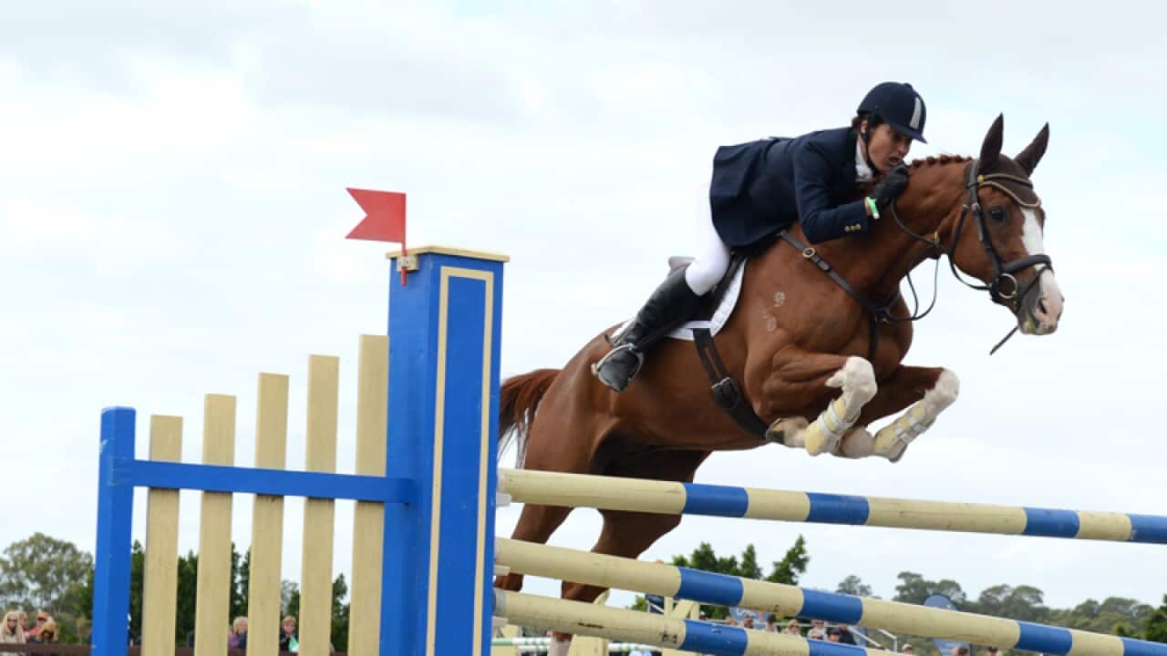 Australian eventer Sonja Johnson