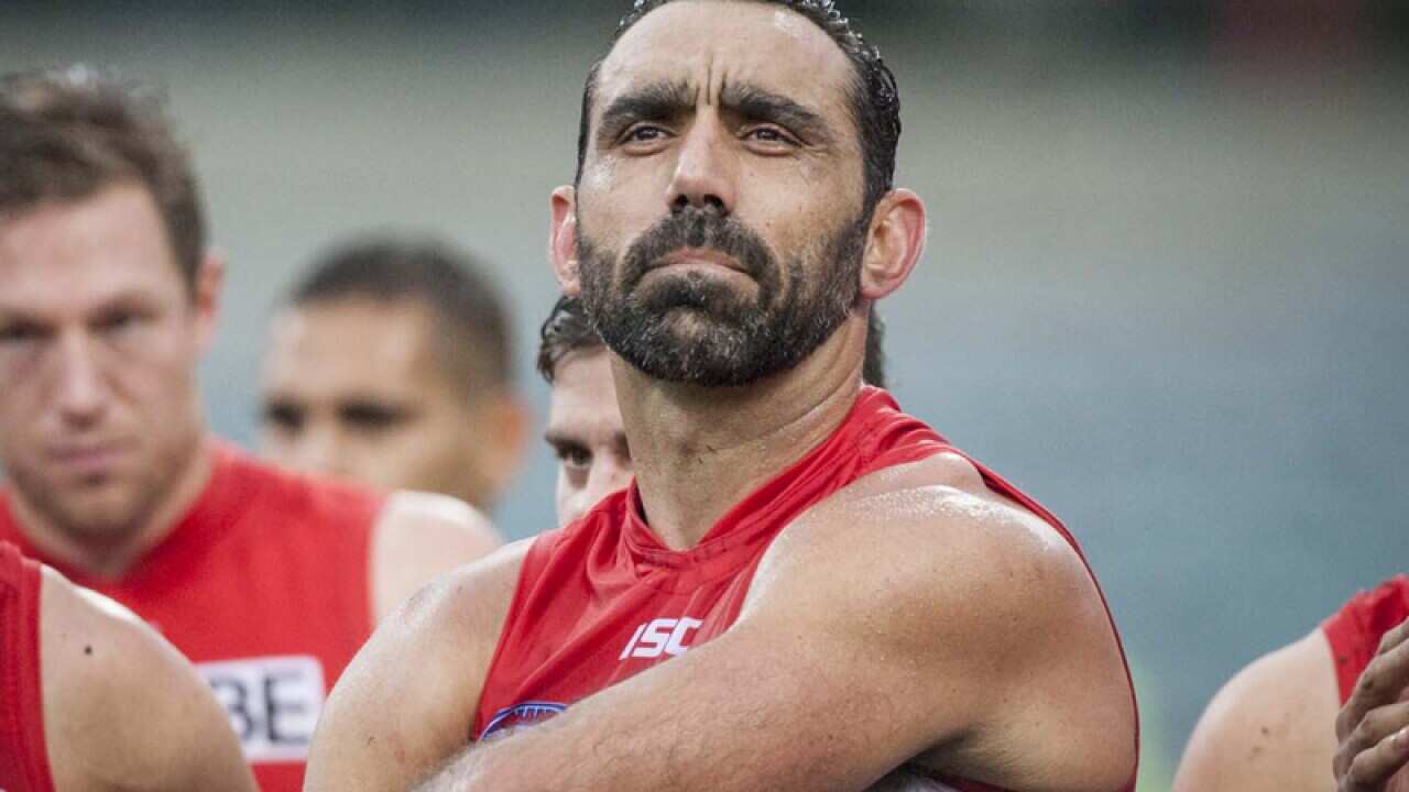 Sydney's star player Adam Goodes.