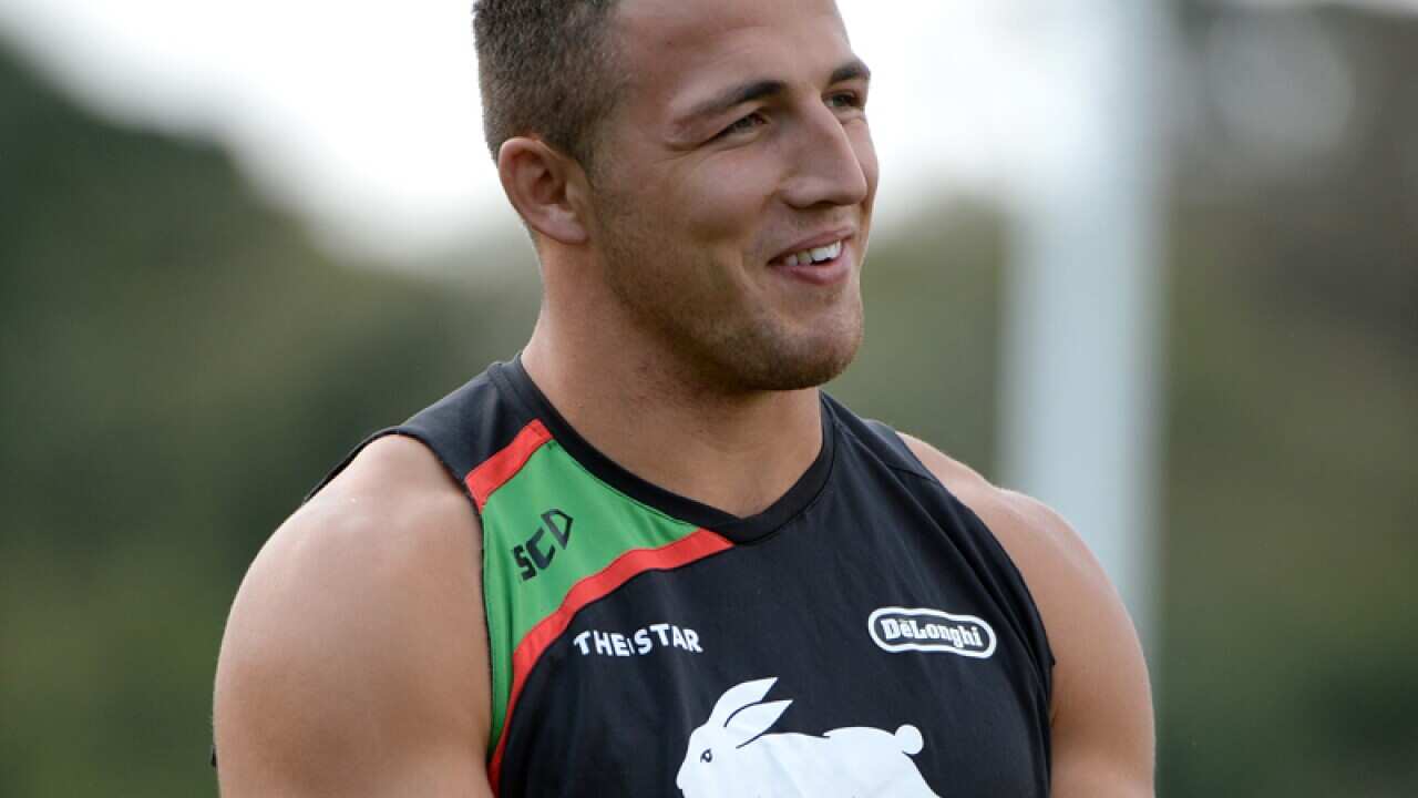 South Sydney Rabbitohs forward Sam Burgess