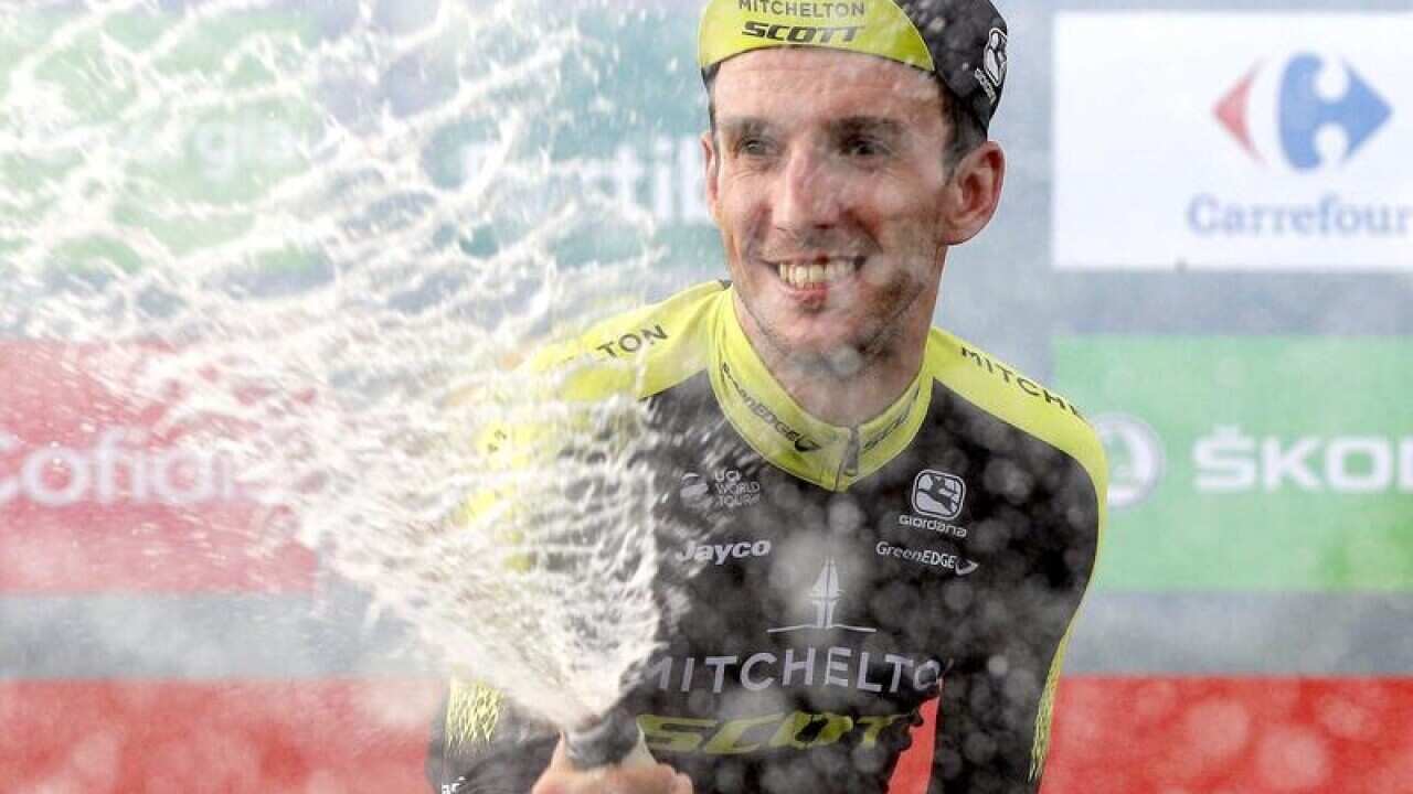 British rider Simon Yates of Mitchelton Scott.
