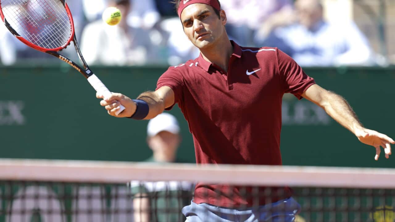 Swiss player Roger Federer