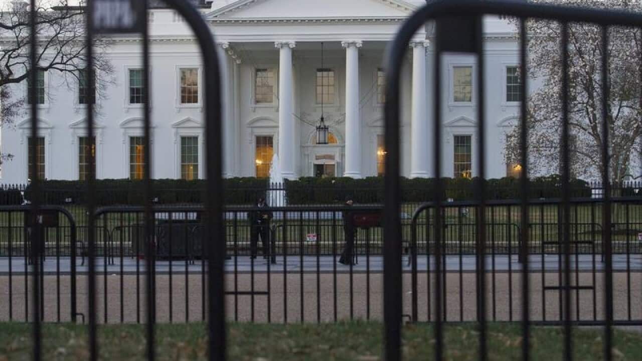 A file image of the White House