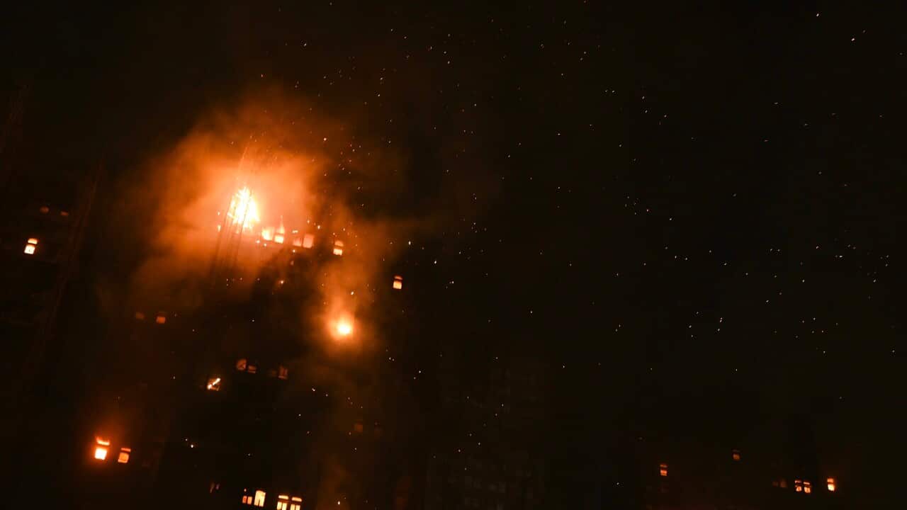 Hong Kong Building Fire