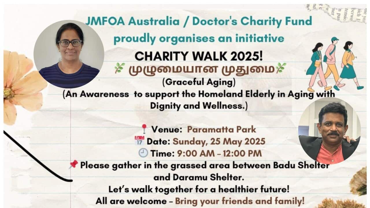 Charity walk in Sydney