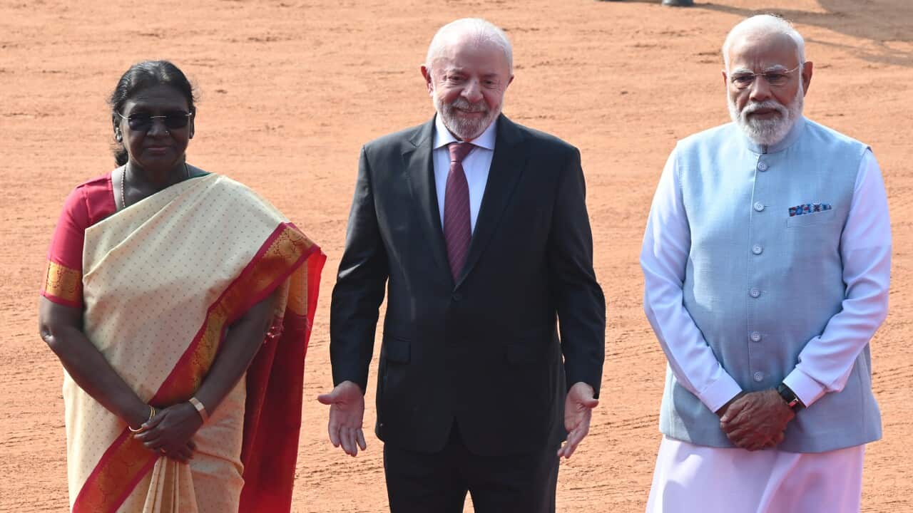 India: Delhi: Brazilian President Luiz Inacio Lula da Silva Receives Ceremonial Welcome At Rashtrapati Bhavan