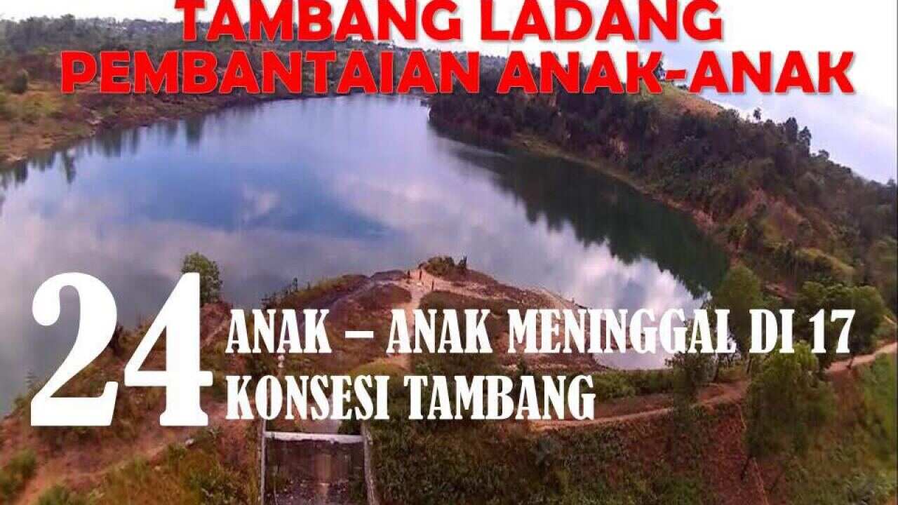 Creek remain from mining