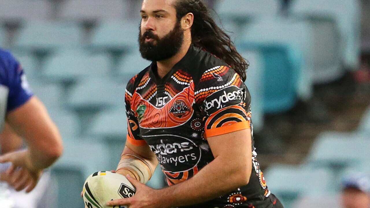 Tigers player Aaron Woods