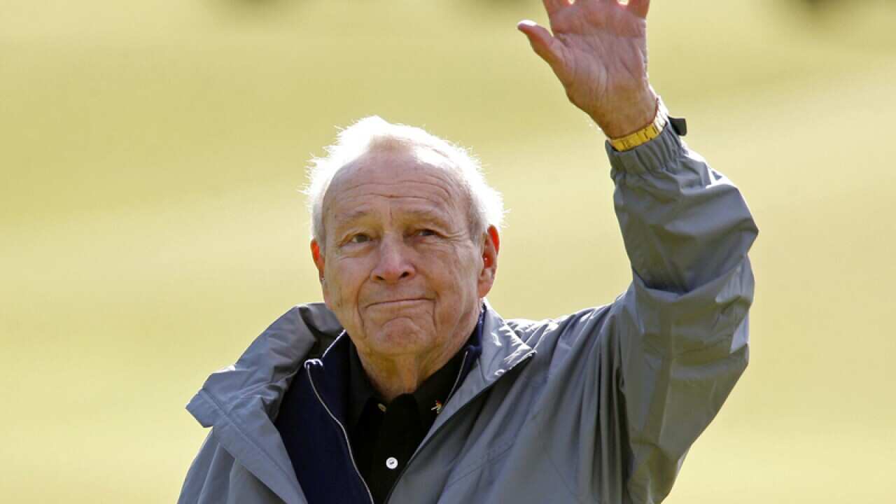 Late golfer Arnold Palmer