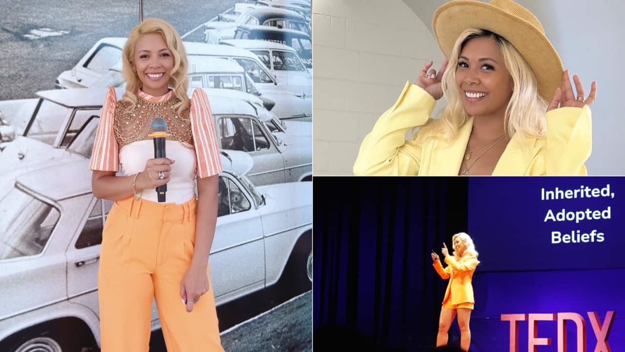 Joyce Santiago-Savage, once a globe-trotting fashion buyer, left the industry over five years ago to pursue motivational speaking.