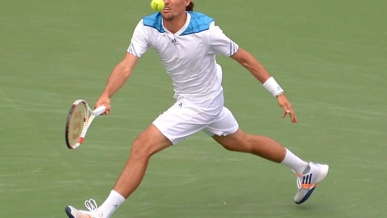 Alexandr Dolgopolov in action