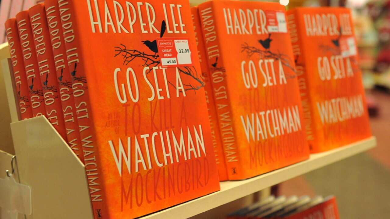 Copies of Harper Lee's Go Set a Watchman