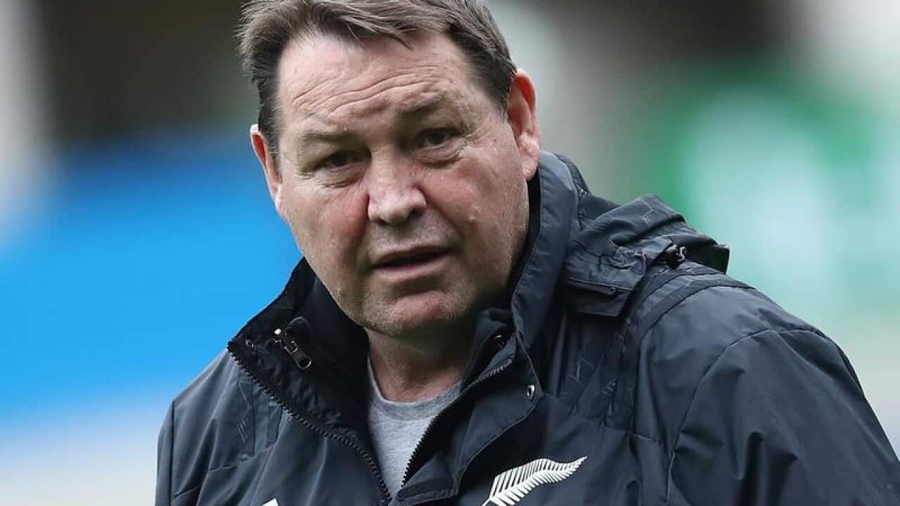 All Blacks captain Steve Hansen.
