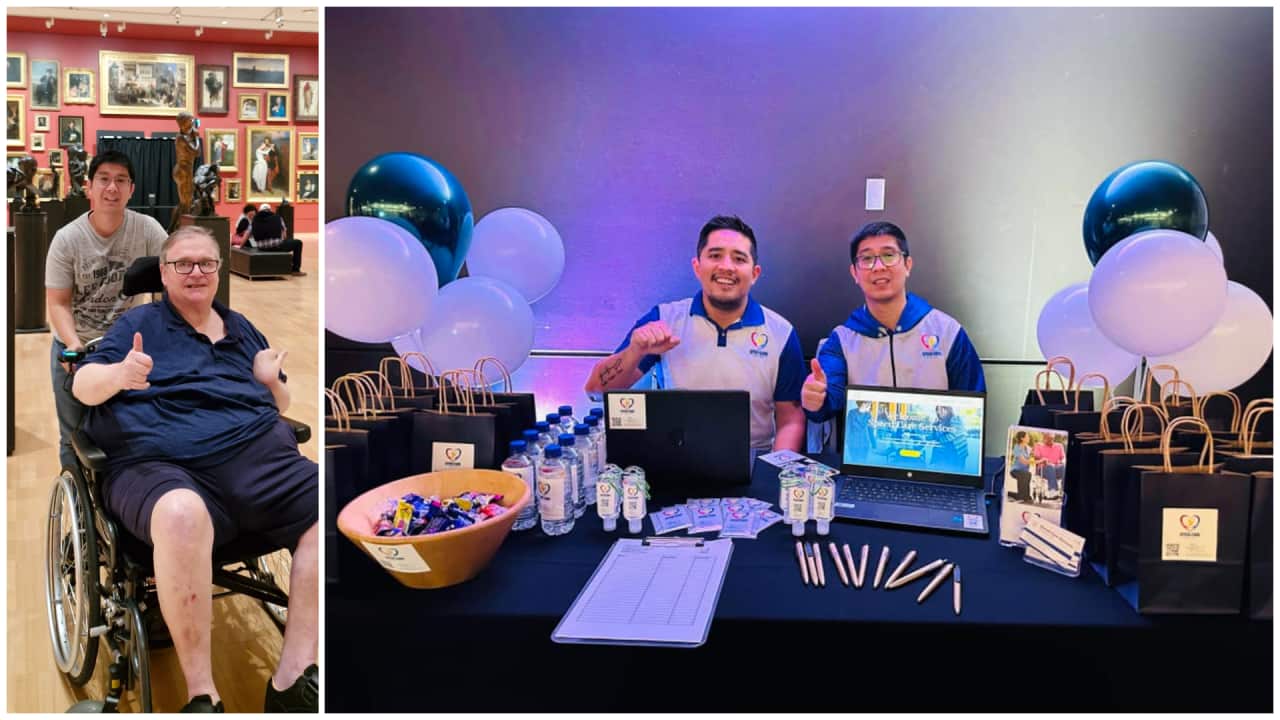 Melbourne-based former nurse Aaron Villanueva and his business partner established an NDIS Provider company, Speedcare.