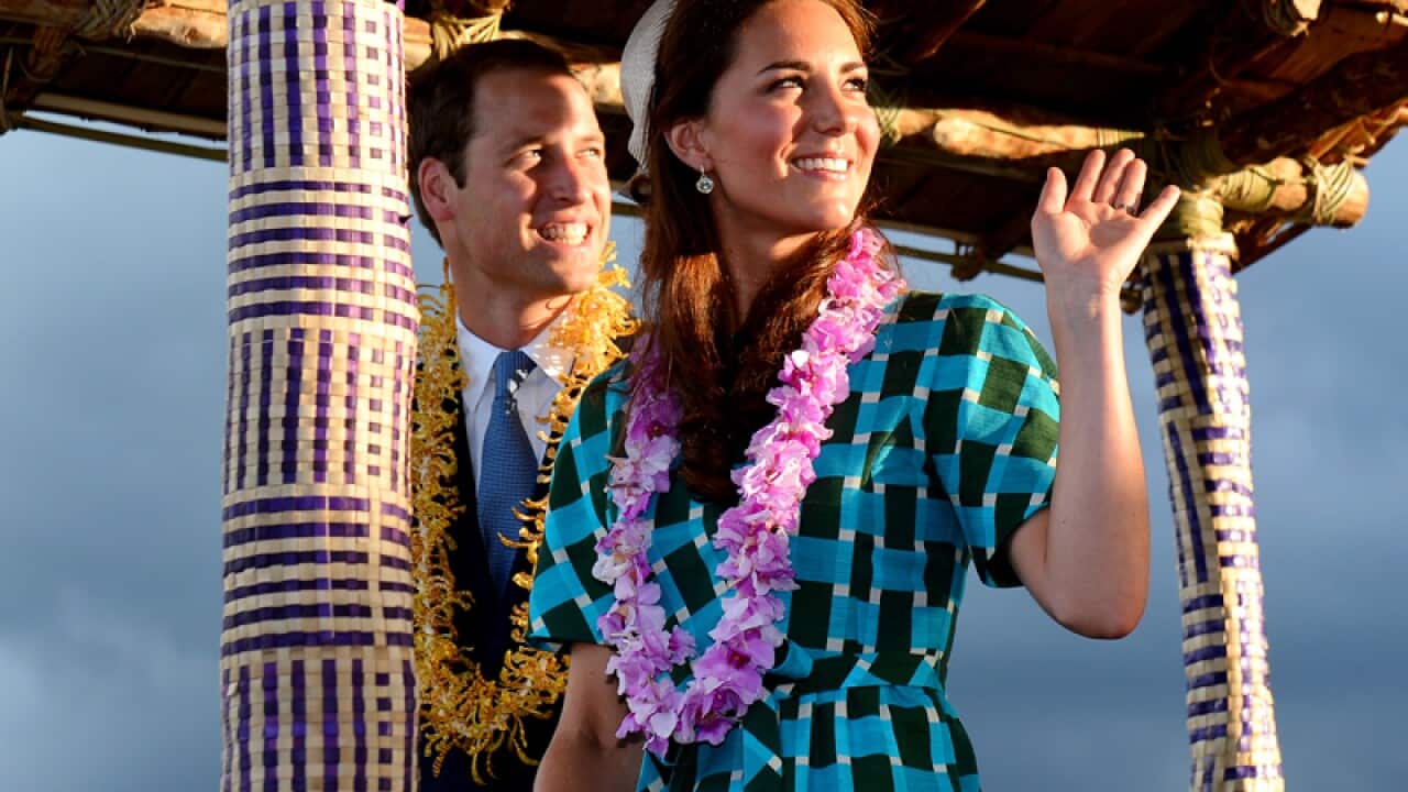 William and Kate tour Solomon Islands