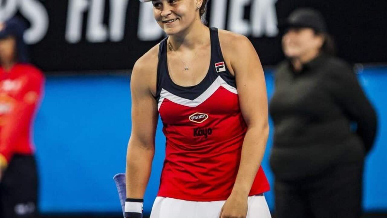 Australian ace Ashleigh Barty