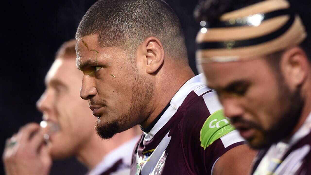 Willie Mason of the Manly Sea Eagles