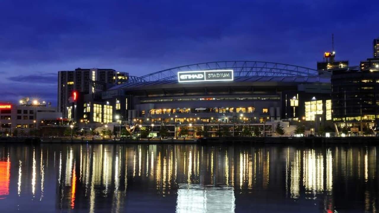 Etihad Stadium.