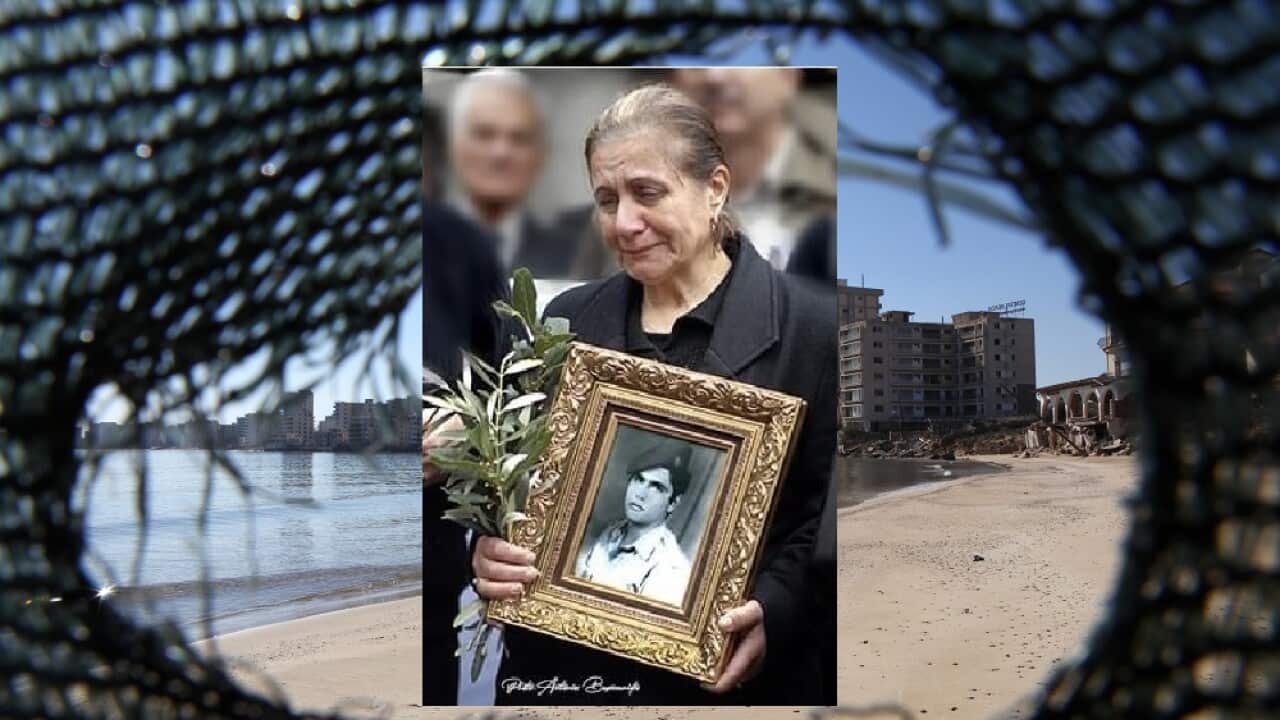 The photo at the centre was taken by Greek-Australian photojournalist Antonios Baxevanidis taken in 1983, in Melbourne. For SBS Greek use only