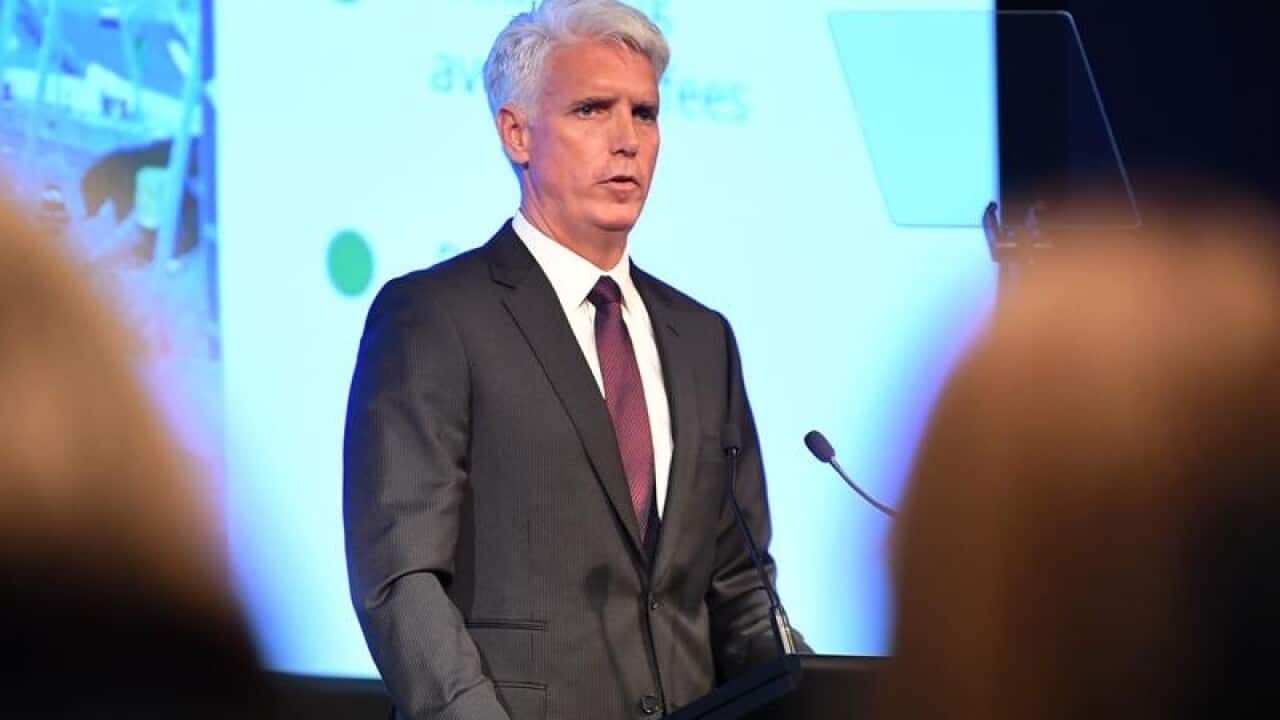 A file image of Transurban CEO Scott Charlton