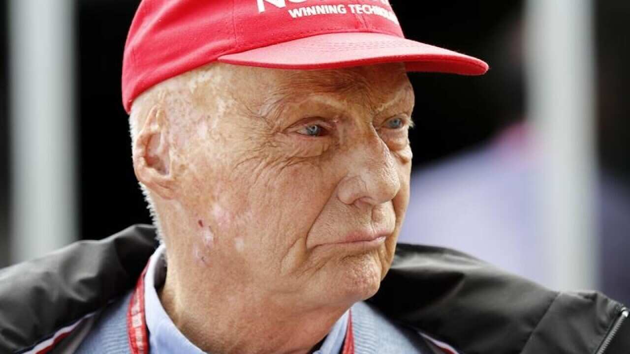 Formula One legend Niki Lauda