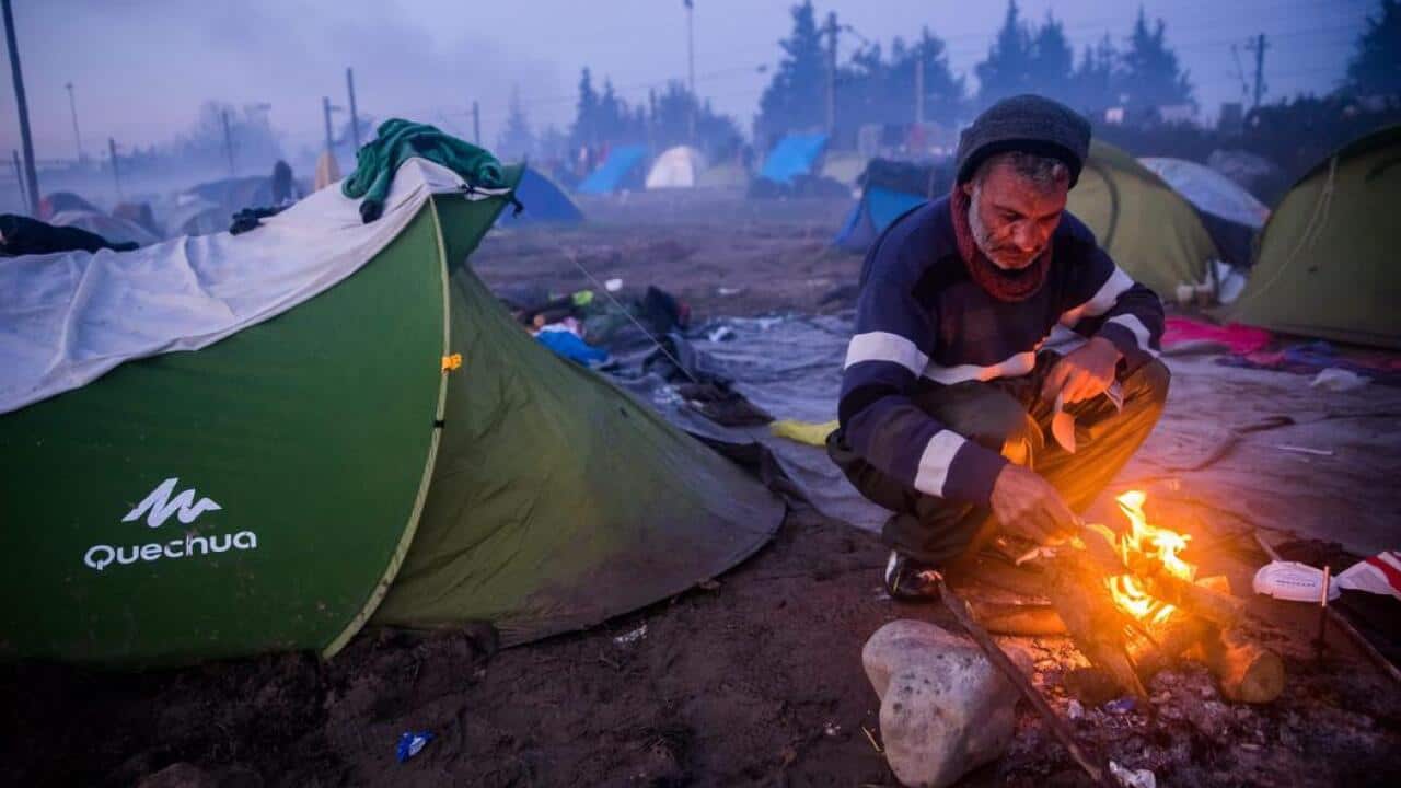 Near Idomeni, Greece,