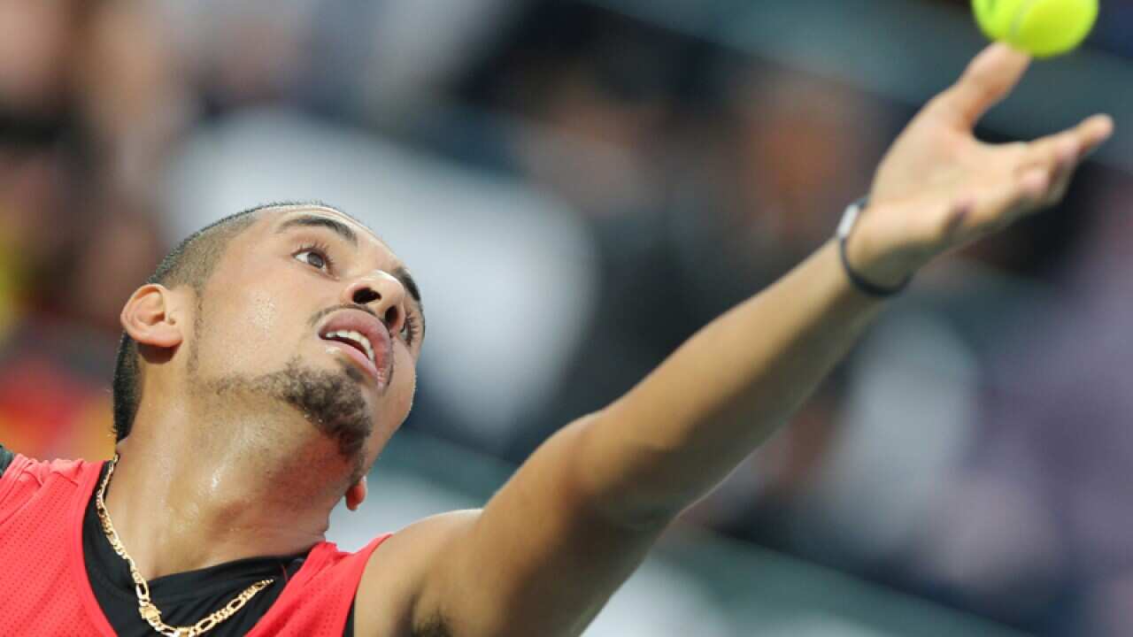 Nick Kyrgios from Australia