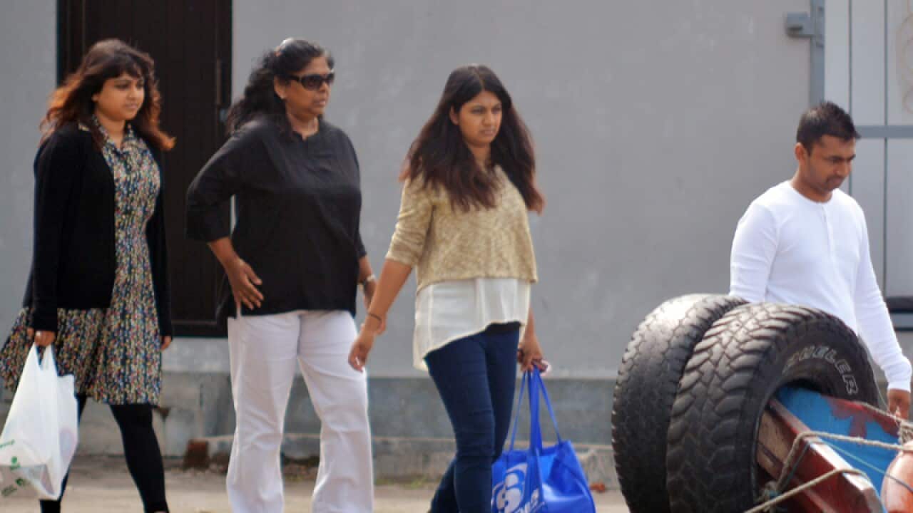 Family members of Bali Nine death row inmate Myuran Sukumaran