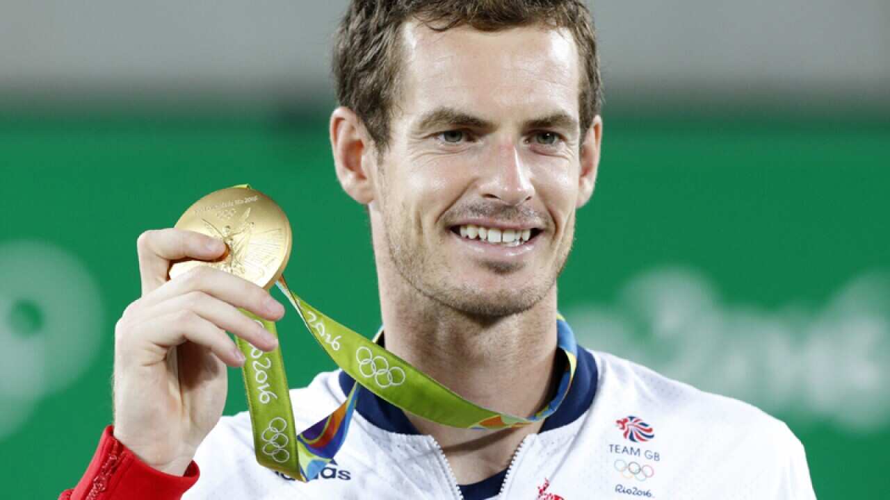 British tennis player Andy Murray