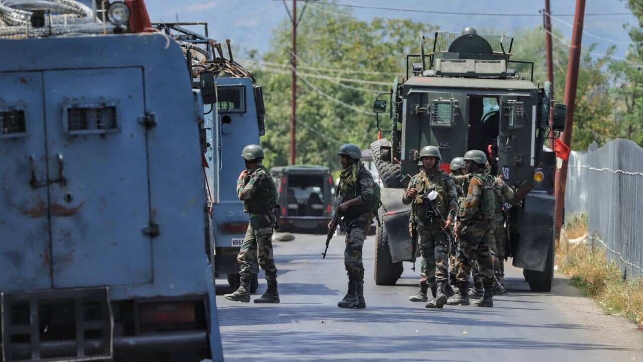 Security Forces in Jammu and Kashmir India