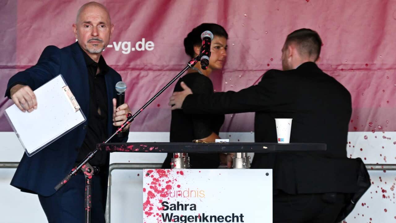 Sahra Wagenknecht Alliance election campaign in Thuringia