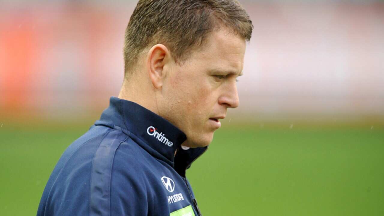 Blues coach Brendon Bolton
