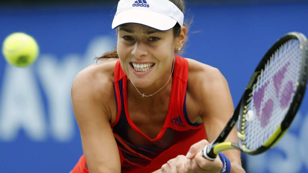 Serbian tennis player Ana Ivanovic