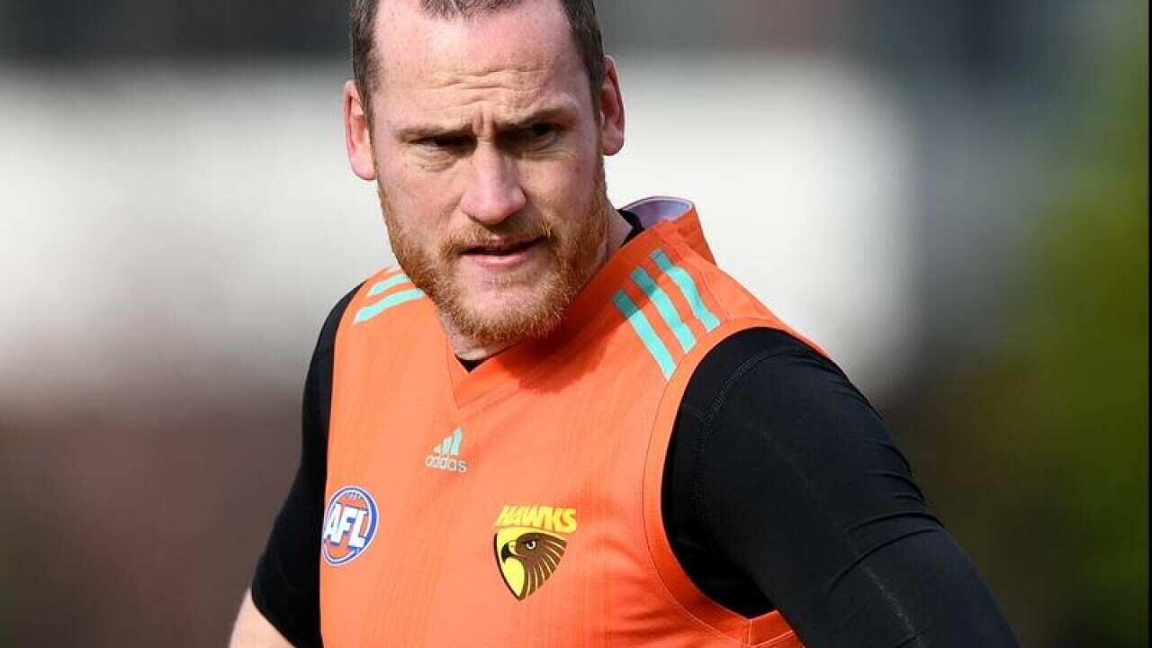 Hawthorn AFL star Jarryd Roughead