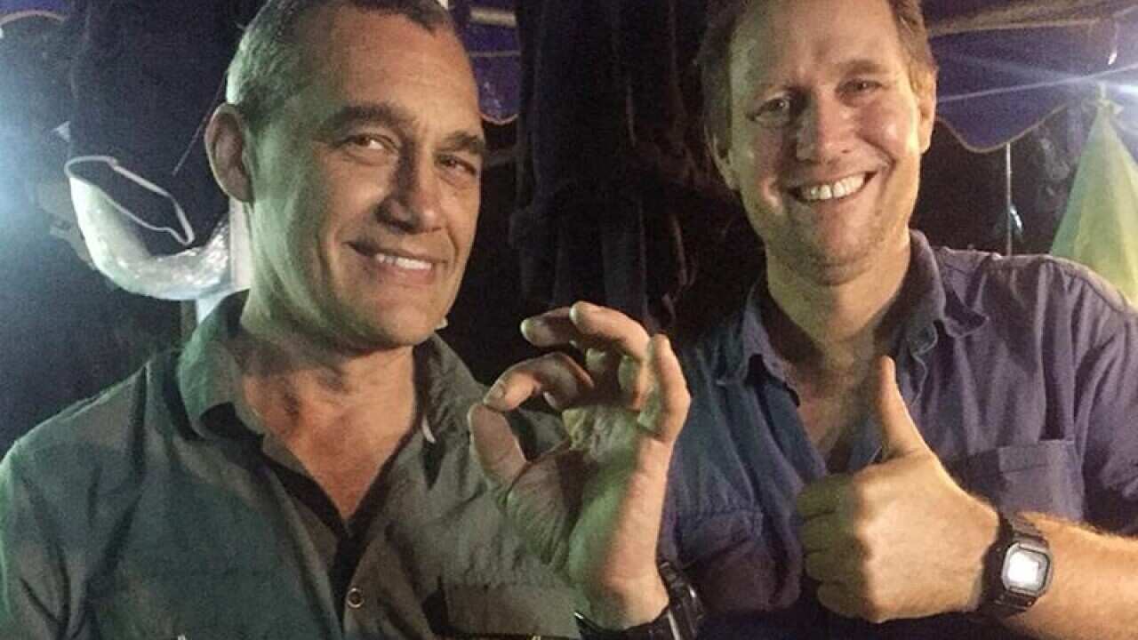 Richard Harris and Craig Challen