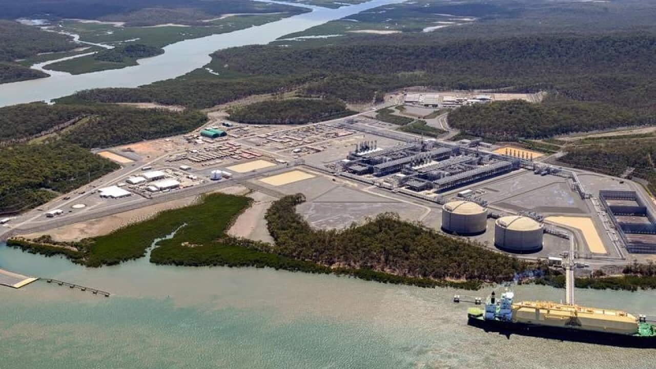 Origin Energy's Australia Pacific LNG facility
