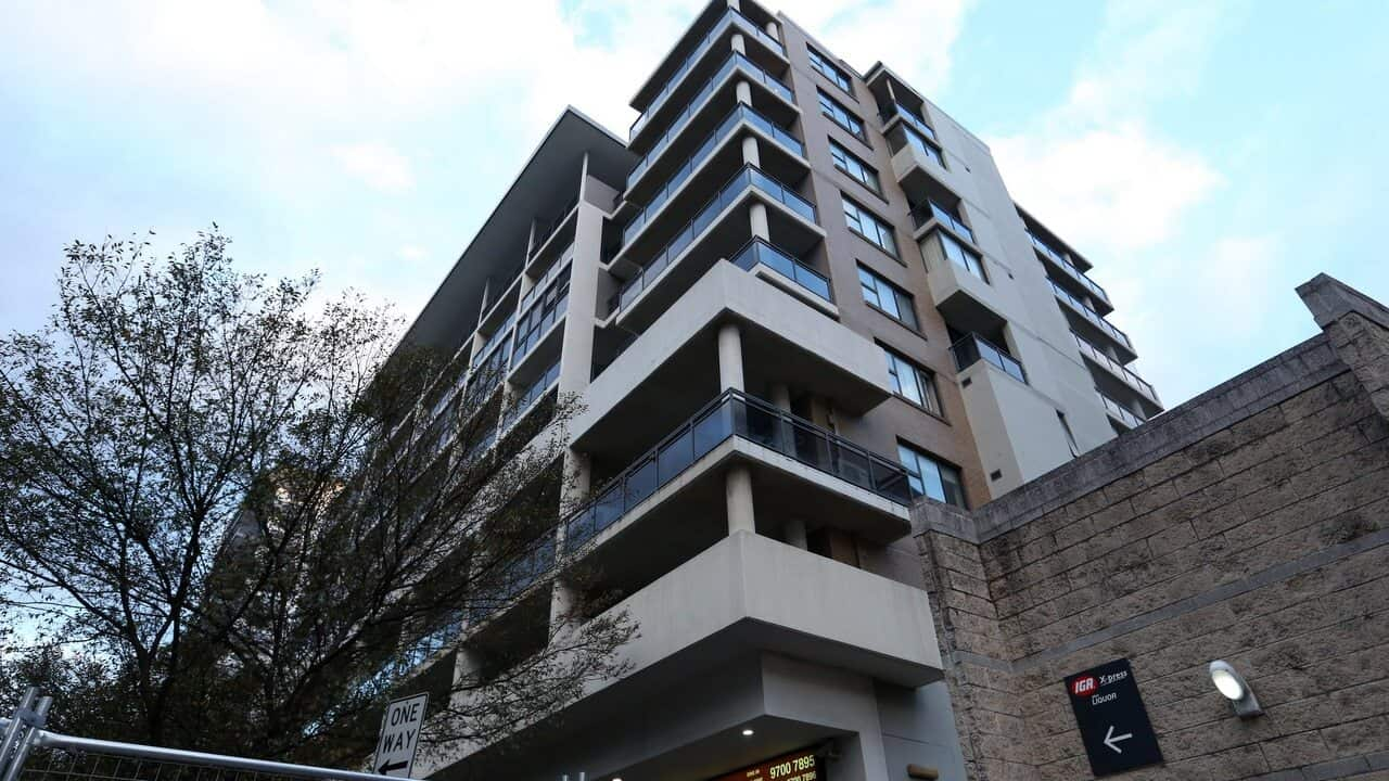 Residents of the high-rise in Mascot, in Sydney's inner-south, were evacuated as a precaution after cracks were discovered in the building in June.