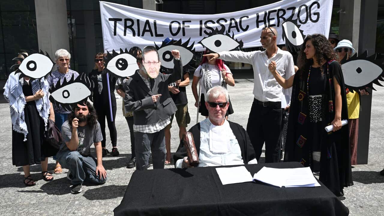 PRO PALESTINE COURT RALLY