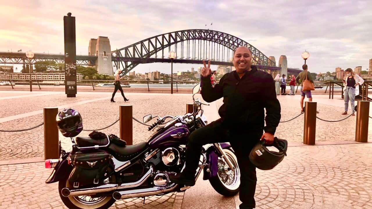 Guru Tamhankar at Sydney Harbour