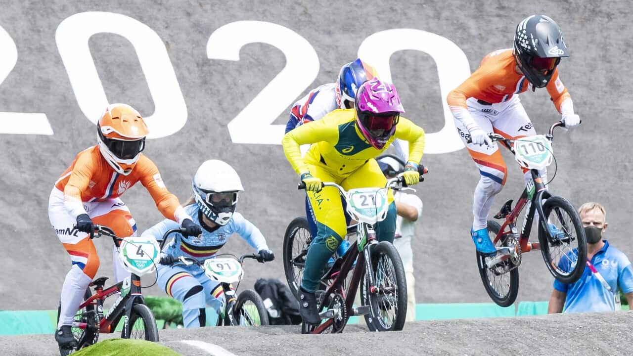 BMX Racing - Women's - Cycling - Olympics - Day 7