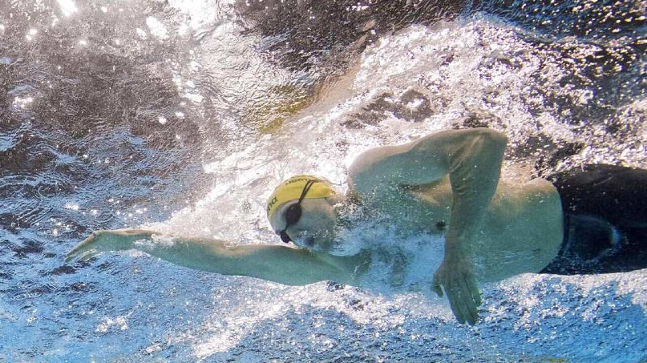 Australian swimmer Mack Horton
